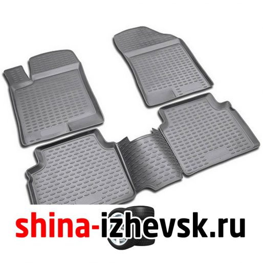 Коврик Autofamily коврик в салон полиуретановый черный для HYUNDAI Elantra MD comfort/sport 2011- в Ижевске